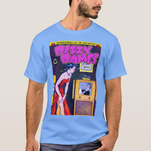 Camiseta Dizzy Dames Comics arte retro estético