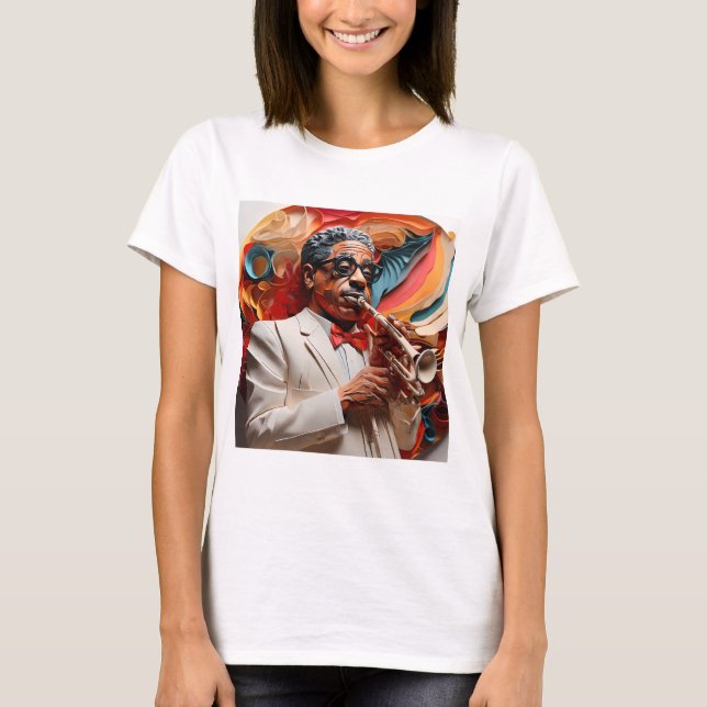 Camiseta Dizzy Gillespie (Anverso)
