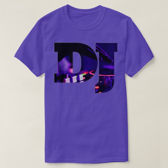 CAMISETA DJ (Diseño del anverso)
