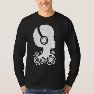 Camiseta Dj African American Dance Mix Radio Disk Jockey De