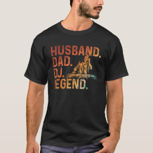 Camiseta DJ Art Para Marido Papá Productor De Música Jockey