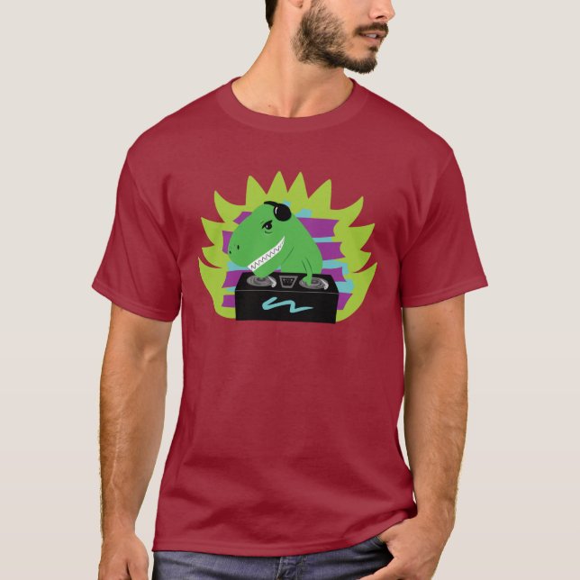 Camiseta Dj-asaurus Rex T-Shirt (Anverso)