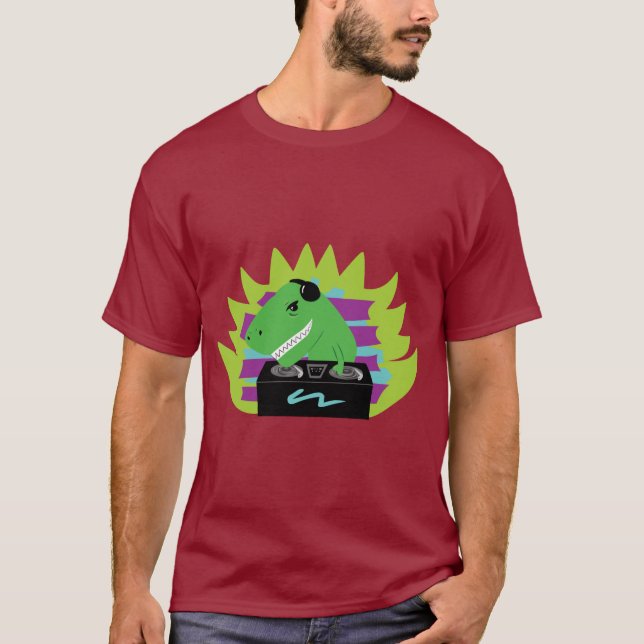 Camiseta Dj-asaurus Rex T-Shirt (Anverso)