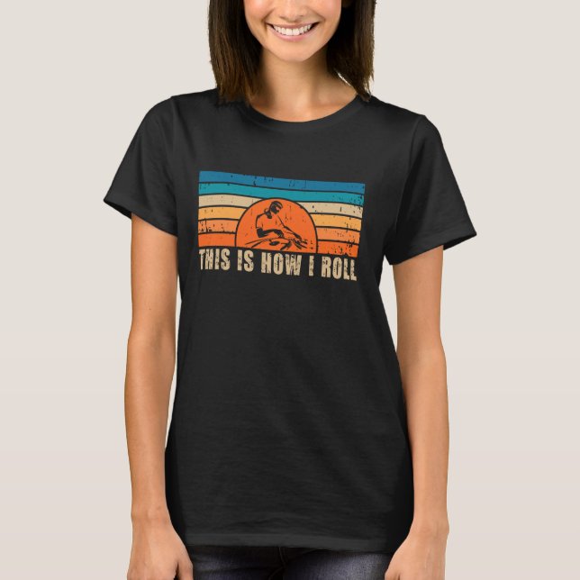Camiseta Dj Así Es Como Giro (Anverso)