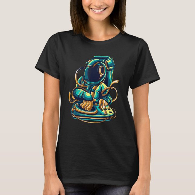 Camiseta DJ Astronauta (Anverso)