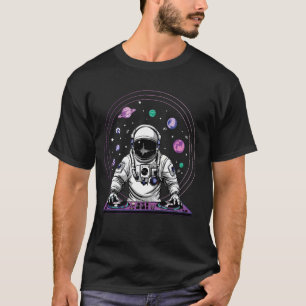 Camiseta DJ astronauta música rave música duro Techno Raver