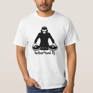 Camiseta DJ autorizado