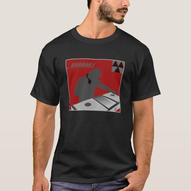Camiseta DJ Barbari, Barbarization (Anverso)