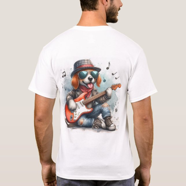 Camiseta DJ Buddydog (Reverso)