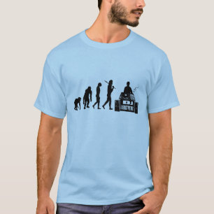 Camiseta DJ - Club de la música del vinilo de la bujía