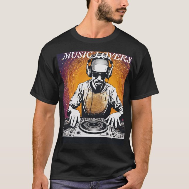Camiseta : 🎧 Dj cuántico: El maestro de la superposición g (Anverso)