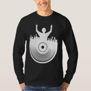 Camiseta Dj Dance Mix Radio Disco Jockey Deejay Djing Spinn