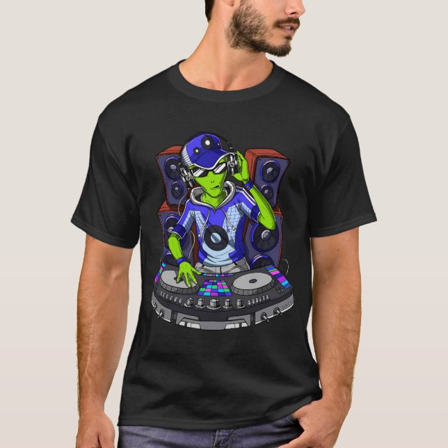 Camiseta DJ de Música Extranjera (Anverso)