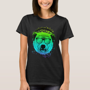 Camiseta Dj de Música Techno para Ravers Edm Psicodélico Os
