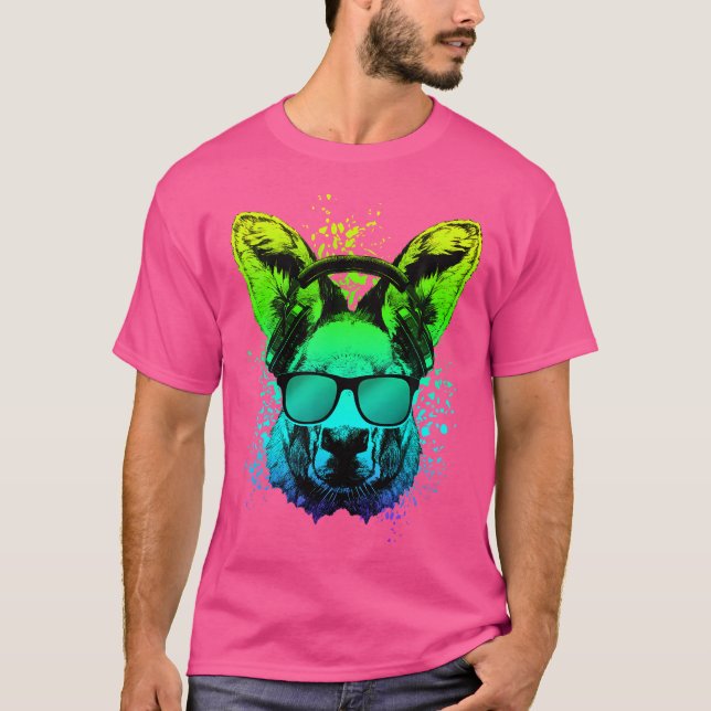 Camiseta Dj De Techno Para Ravers Edm House Psychedelic K (Anverso)