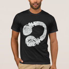 Camiseta DJ deejay genial negro