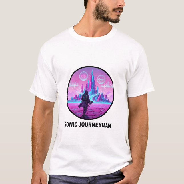 Camiseta DJ Digital Desert Wanderer (Anverso)