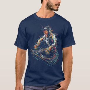 Camiseta DJ Disk Jockey para amantes de la música