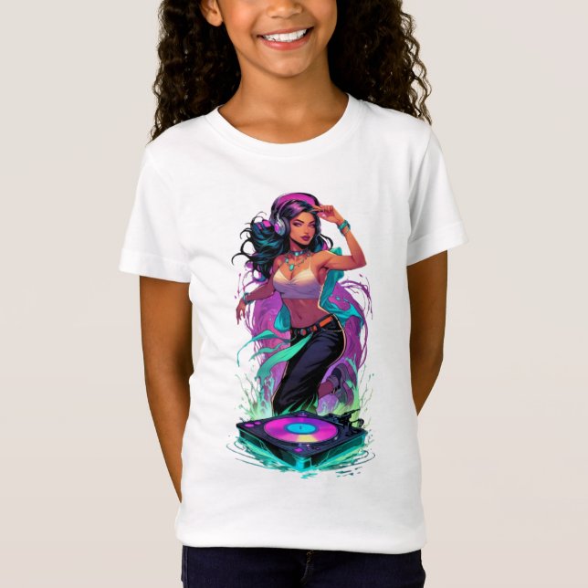 Camiseta DJ Diva Vibes (Anverso)