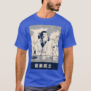 Camiseta Dj , Dj Samurai , Japonés , Japón
