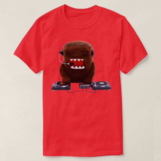 Camiseta DJ Domo (Diseño del anverso)