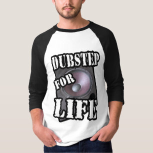 camiseta DJ dubstep para la vida