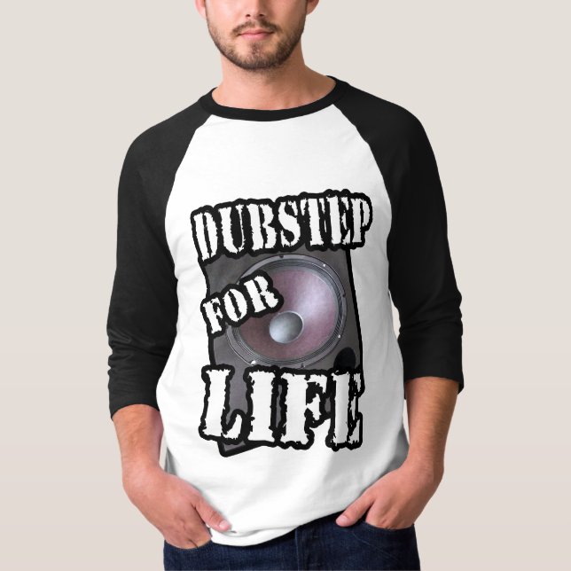 camiseta DJ dubstep para la vida (Anverso)