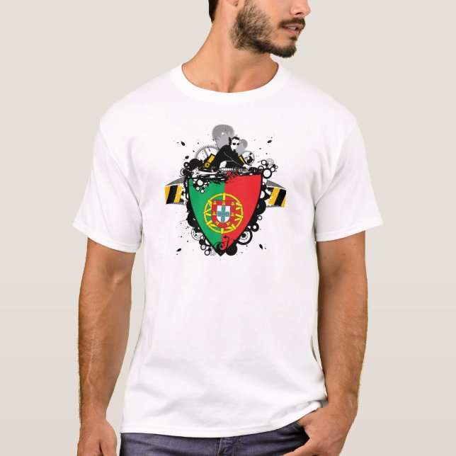 Camiseta DJ en Portugal (Anverso)