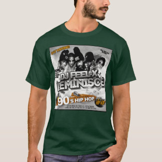Camiseta Dj Feel X Reminisce 90s Clásico Hip Hop Dj Mi
