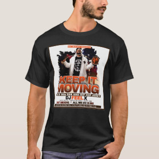 Camiseta DJ FEEL X Sigue Moviento 80s 90s HipHop