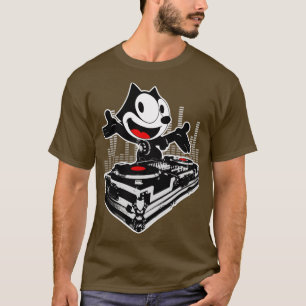 CAMISETA DJ FELIX KITTEN SCRATCHIN