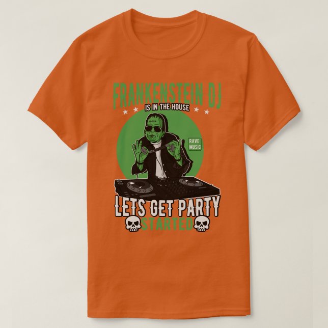Camiseta DJ Frank (Diseño del anverso)