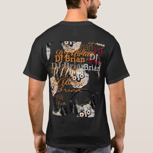 Camiseta DJ fresco y elegante (Reverso)