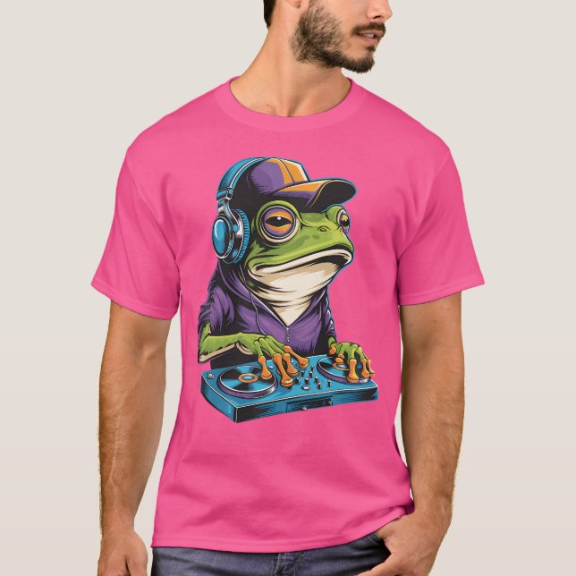 Camiseta Dj Frog (Anverso)