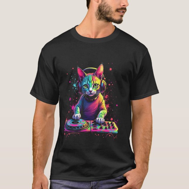 Camiseta Dj Gato (Anverso)
