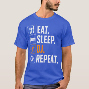 Camiseta DJ genial para hombres y mujeres Disc Jockey Radio