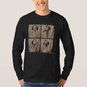Camiseta DJ Goose con audífonos Funny Goose Lover Farm An