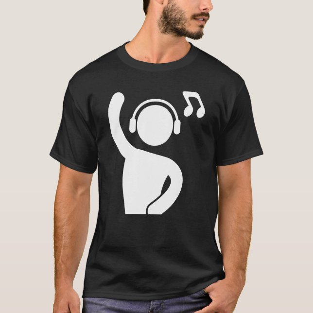 Camiseta DJ Graphic Dj Music Player Producer Deejay (Anverso)