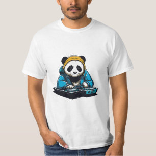 Camiseta DJ Kawaii Panda