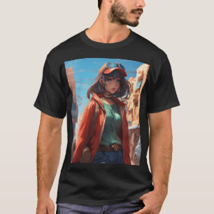 Camiseta DJ Ladies Black T-Shirt Design
