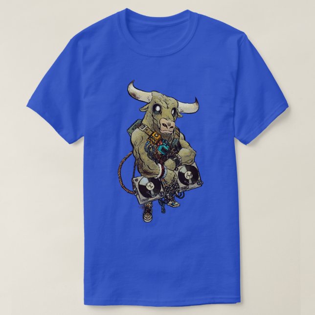 Camiseta DJ Minotaur (Diseño del anverso)