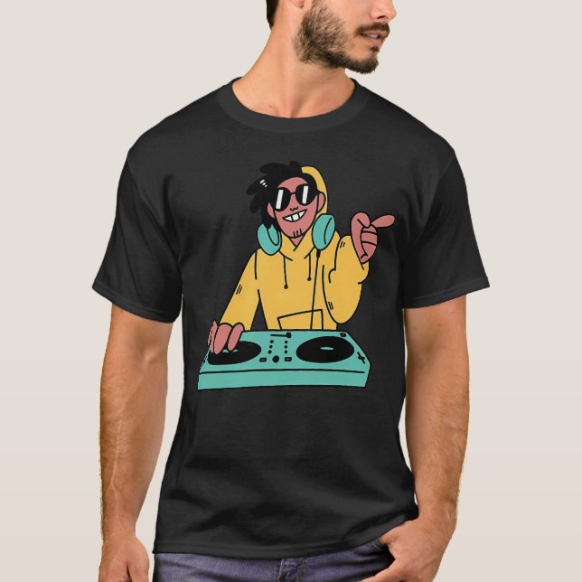 Camiseta Dj Music (Anverso)