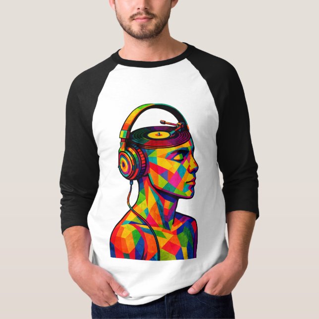 Camiseta DJ Music Lover (Anverso)