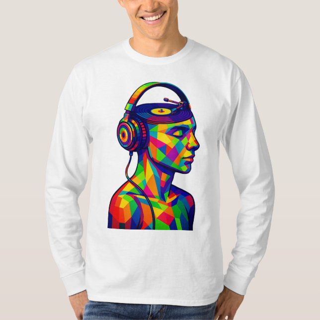 Camiseta DJ Music Lover (Anverso)