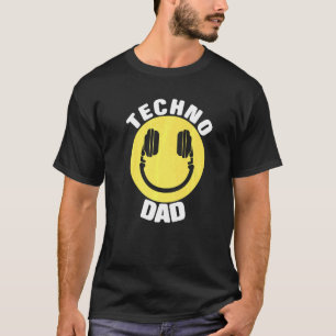 Camiseta Dj Music Techno Dad