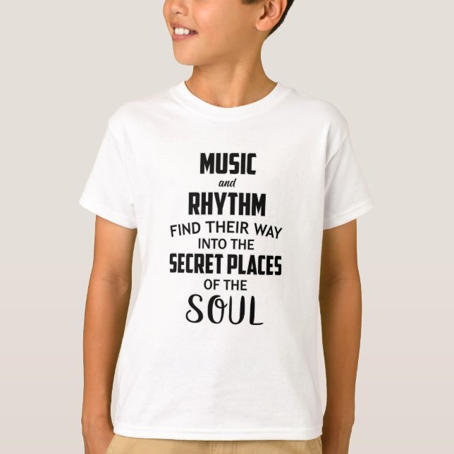 Camiseta DJ musical Dance Art Hip Hop Guitar Rock Gracioso  (Anverso)