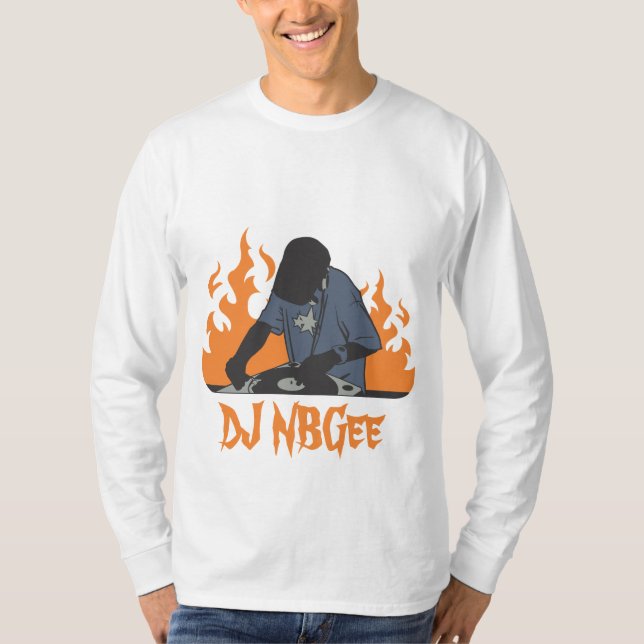 Camiseta DJ NBGee Long Sleeve Shirt (Anverso)