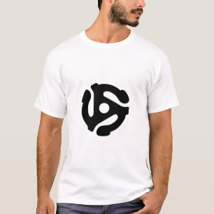 Camiseta DJ - negro de 45 RPM