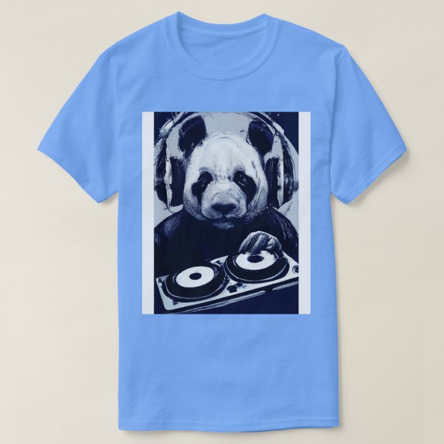 Camiseta DJ Panda Music 4 (Diseño del anverso)