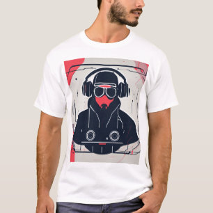 Camiseta DJ Print T- Shirt